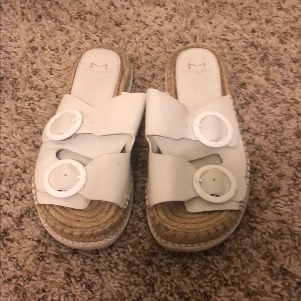 Marc Flisher Leather Espadrille sandals